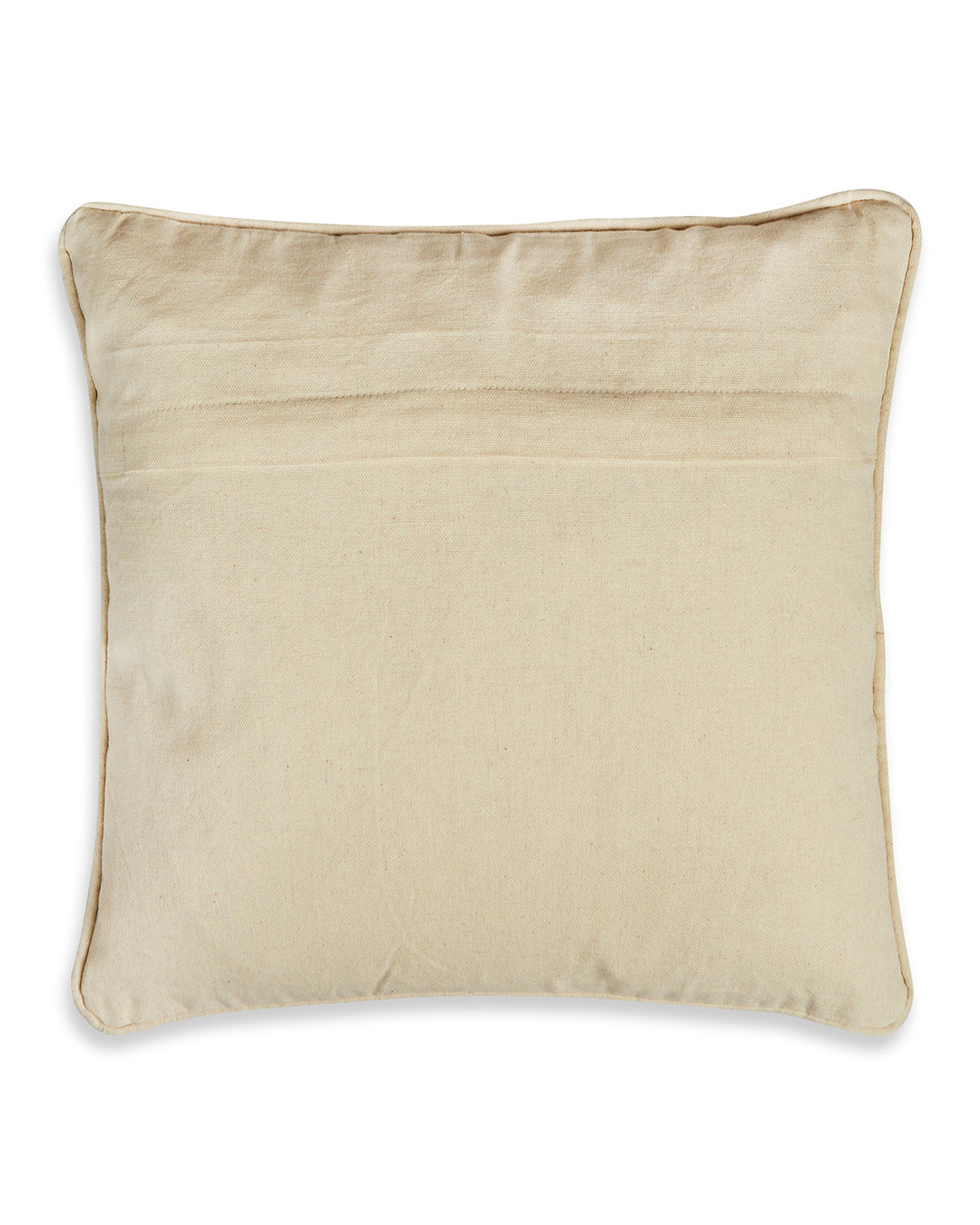 Beige & orange Tufted 16 x 16 Cushion cover - Set of 2