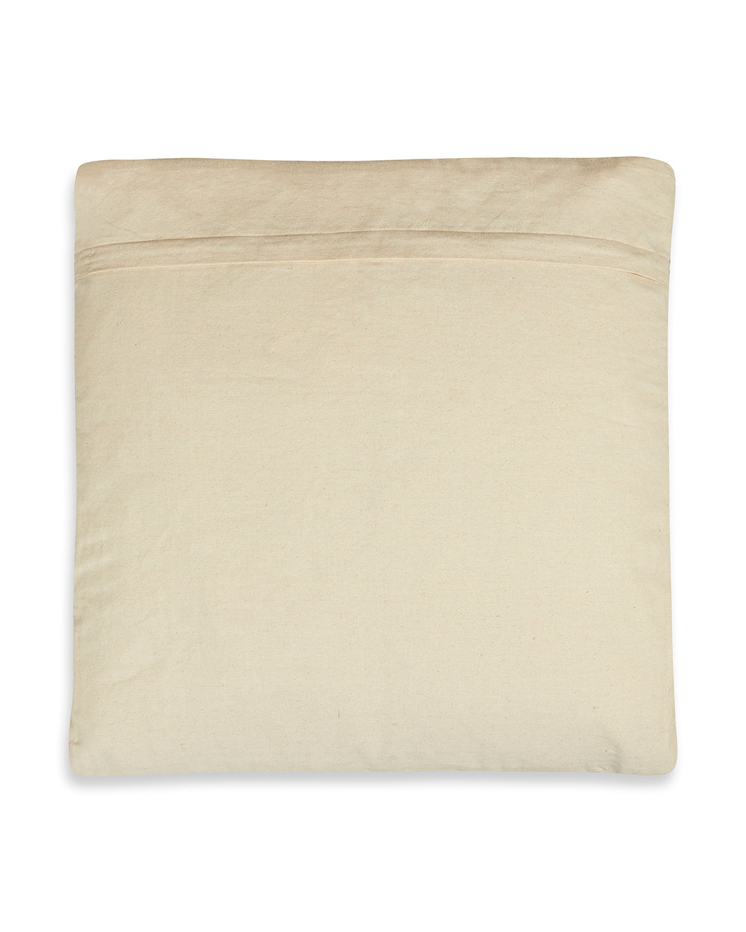 Beige & brown tufted 24 x 24 Cushion cover - Set of 2