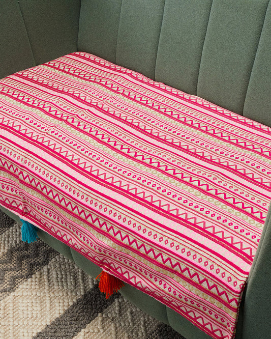 Artistic festive jacquard 2 seater sofa cover