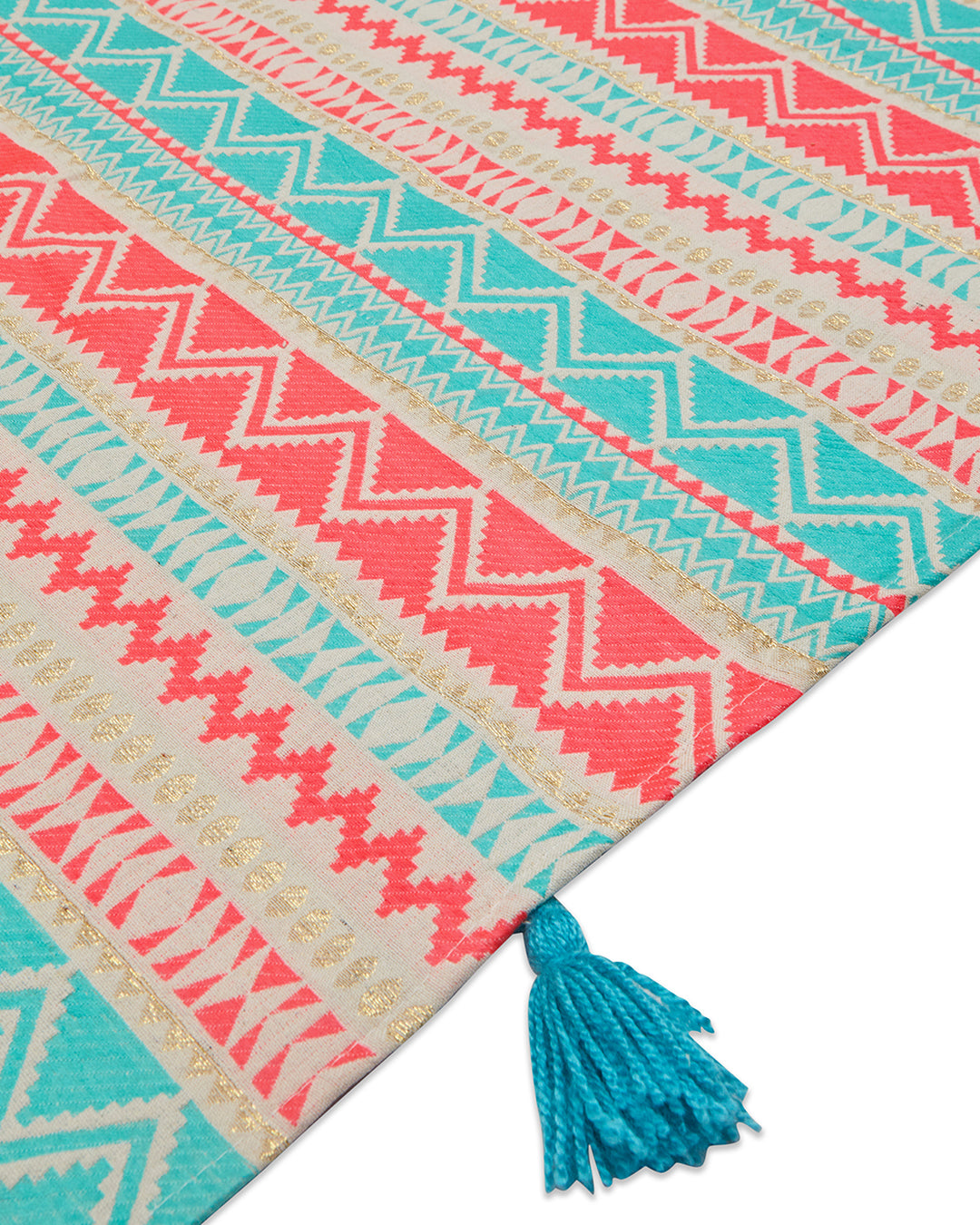 Sea Green Jacquard 2 Seater Sofa Cover