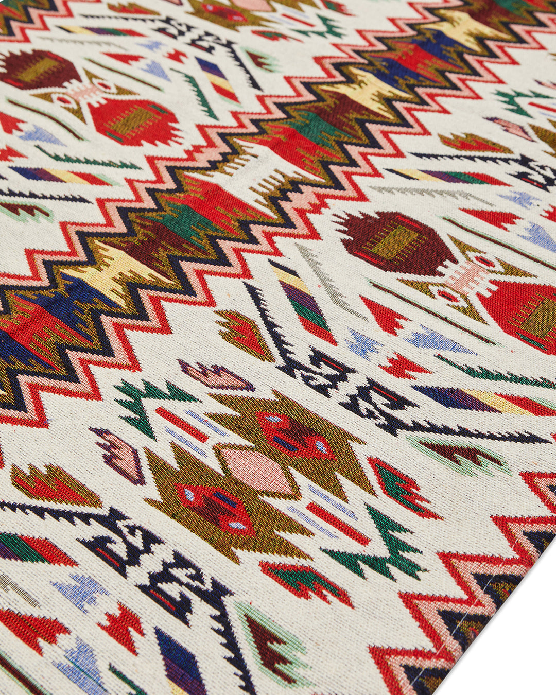 Moroccan pattern jacquard 2 seater sofa cover