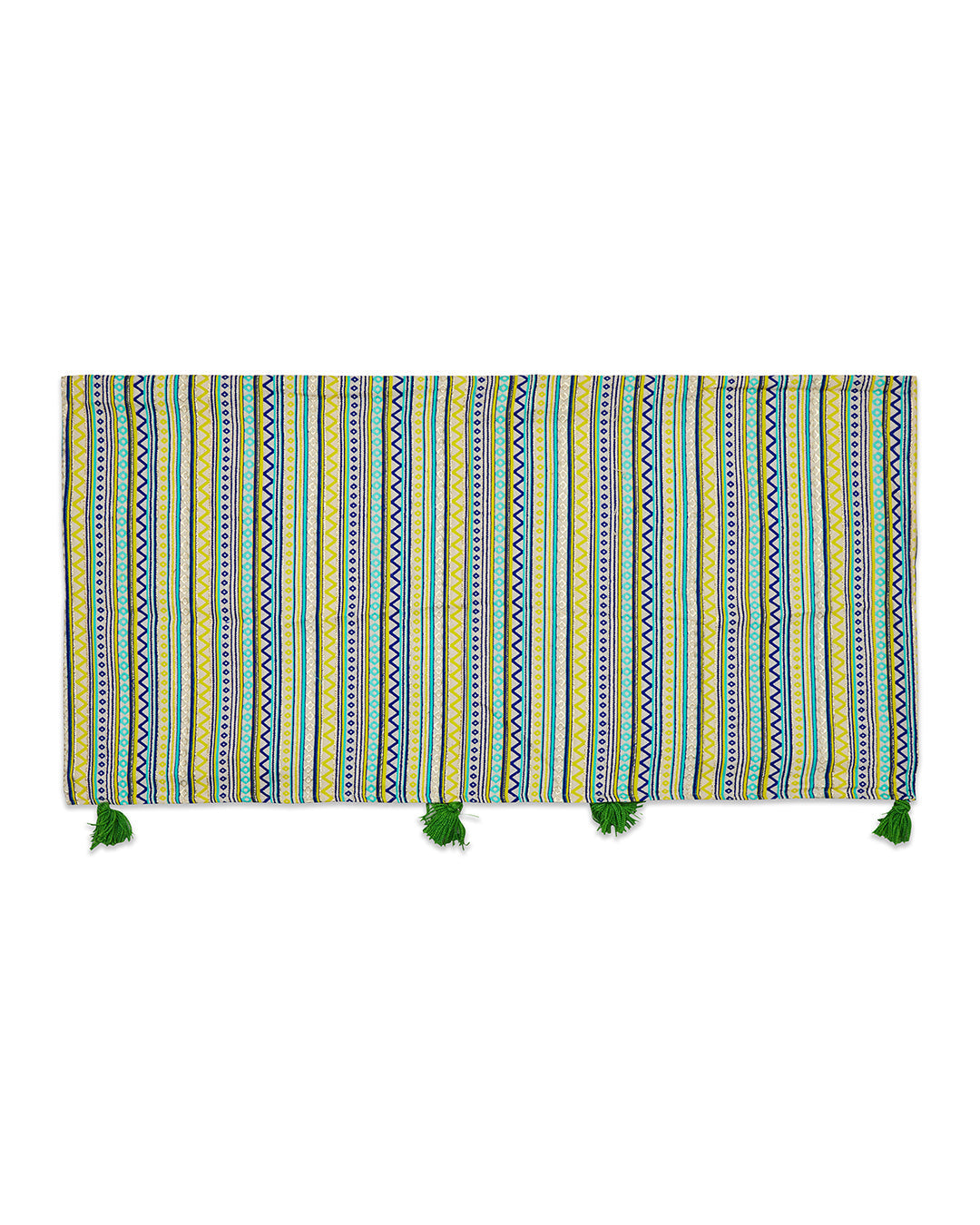 Green jacquard 2 seater sofa cover