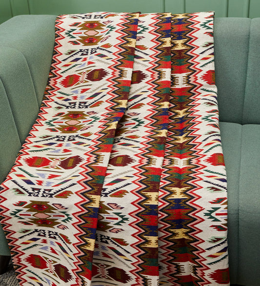 Patola sofa throw blanket