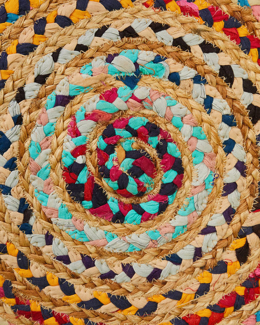 Multicolored cotton 4 legged wooden sitting stool/ottoman/muddha/pouffe