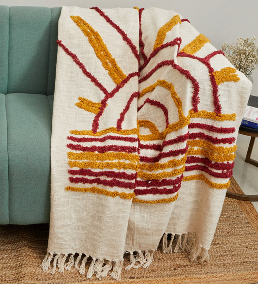 Big sunshine sofa throw blanket