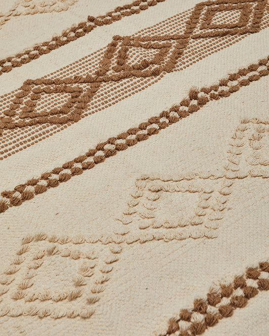 JutiePie Cotton Handloom 3ft x 5 ft carpet