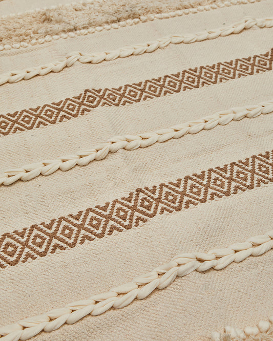 JutiePie Cotton Handloom 4ft x 6 ft carpet