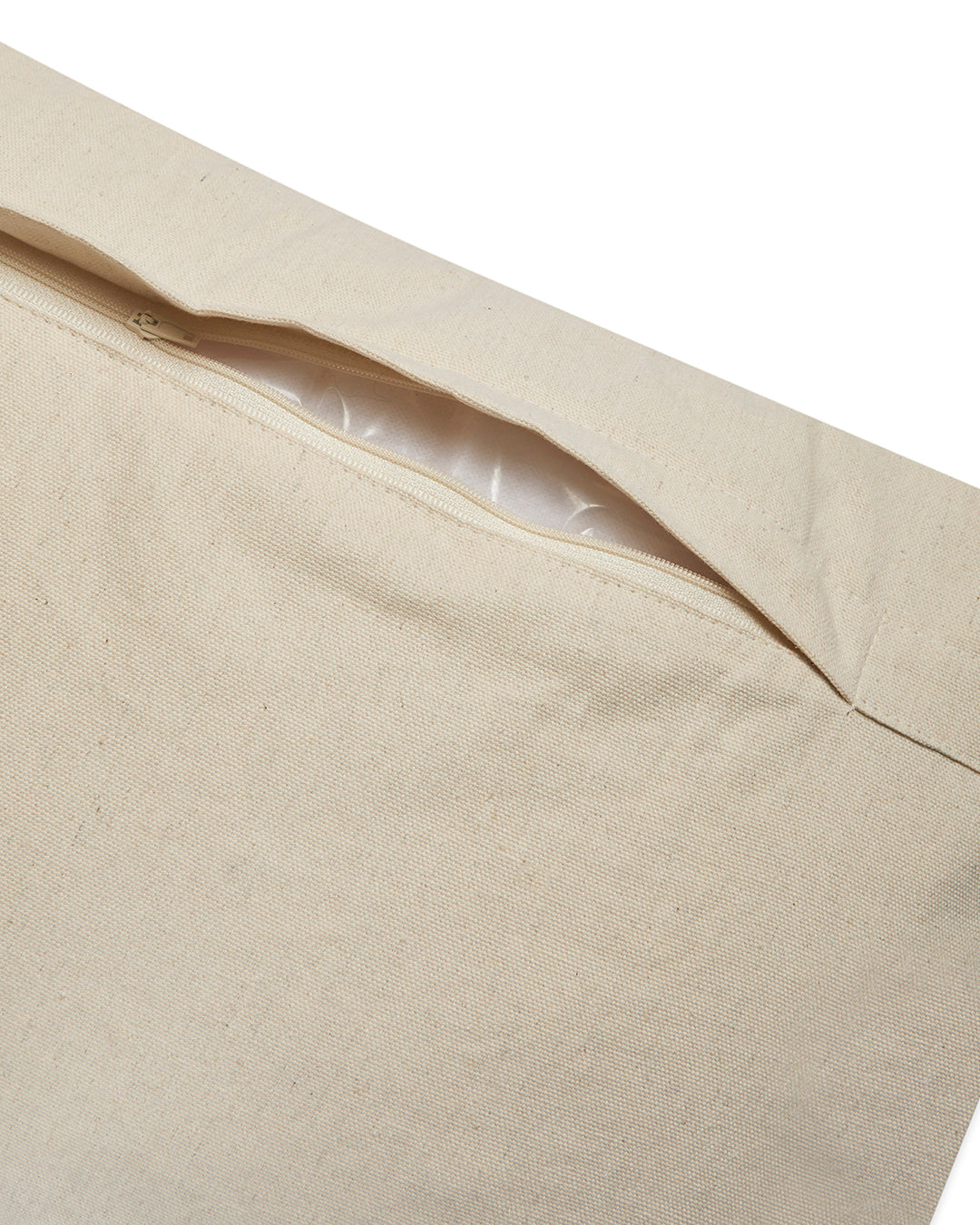 Yellow curves 14 x 36 Beige Cushion cover with tassle