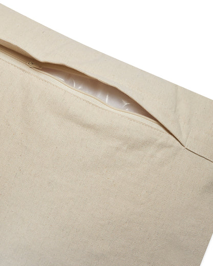 Diamond fringes 14 x 36 Beige Cushion cover with tassle