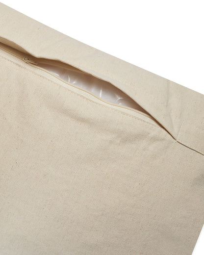 Lovely Rising Sun 12 x 12 Beige Cushion cover with tassle - Set of 2