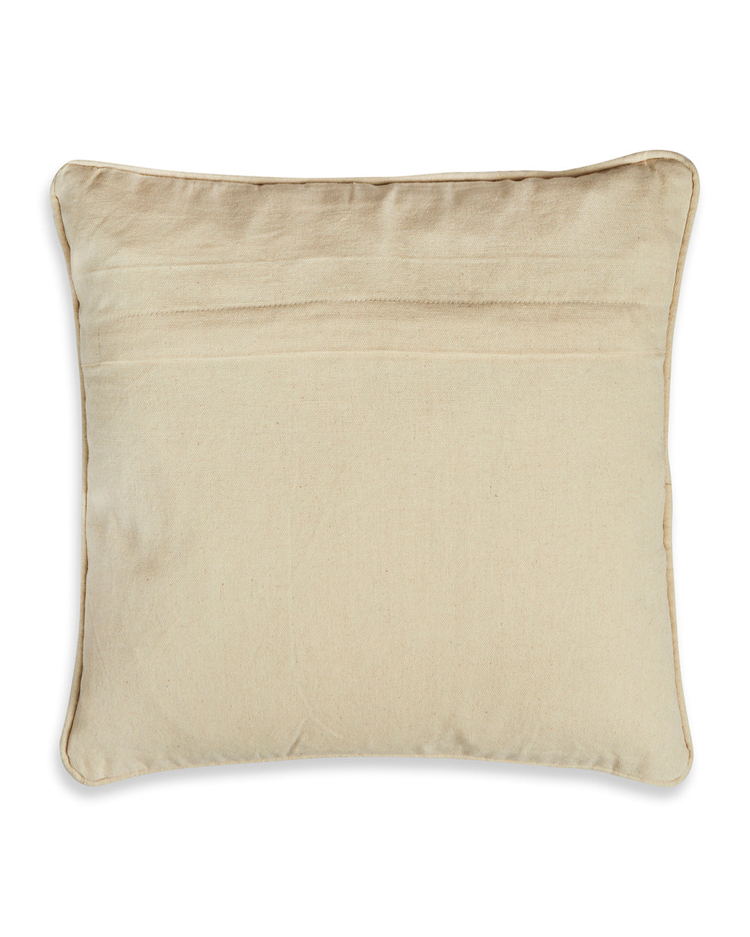 Unique Embroidery 16 x 16 Beige Cushion cover - Set of 2