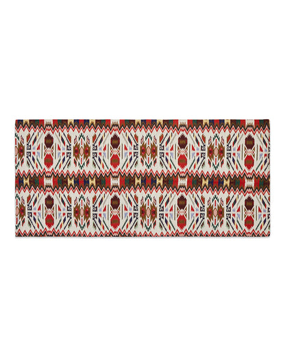 Moroccan pattern jacquard 2 seater sofa cover