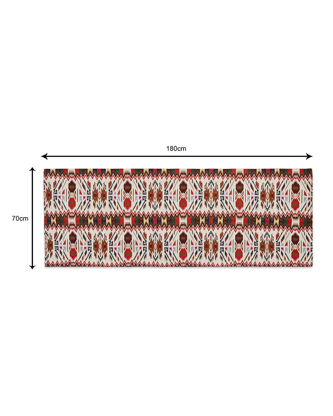 Moroccan pattern jacquard 3 seater sofa cover