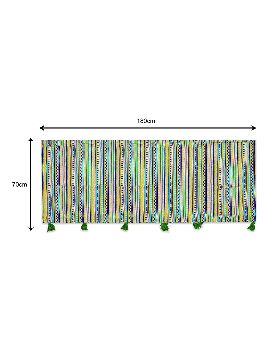 Green Jacquard 3 Seater Sofa Cover