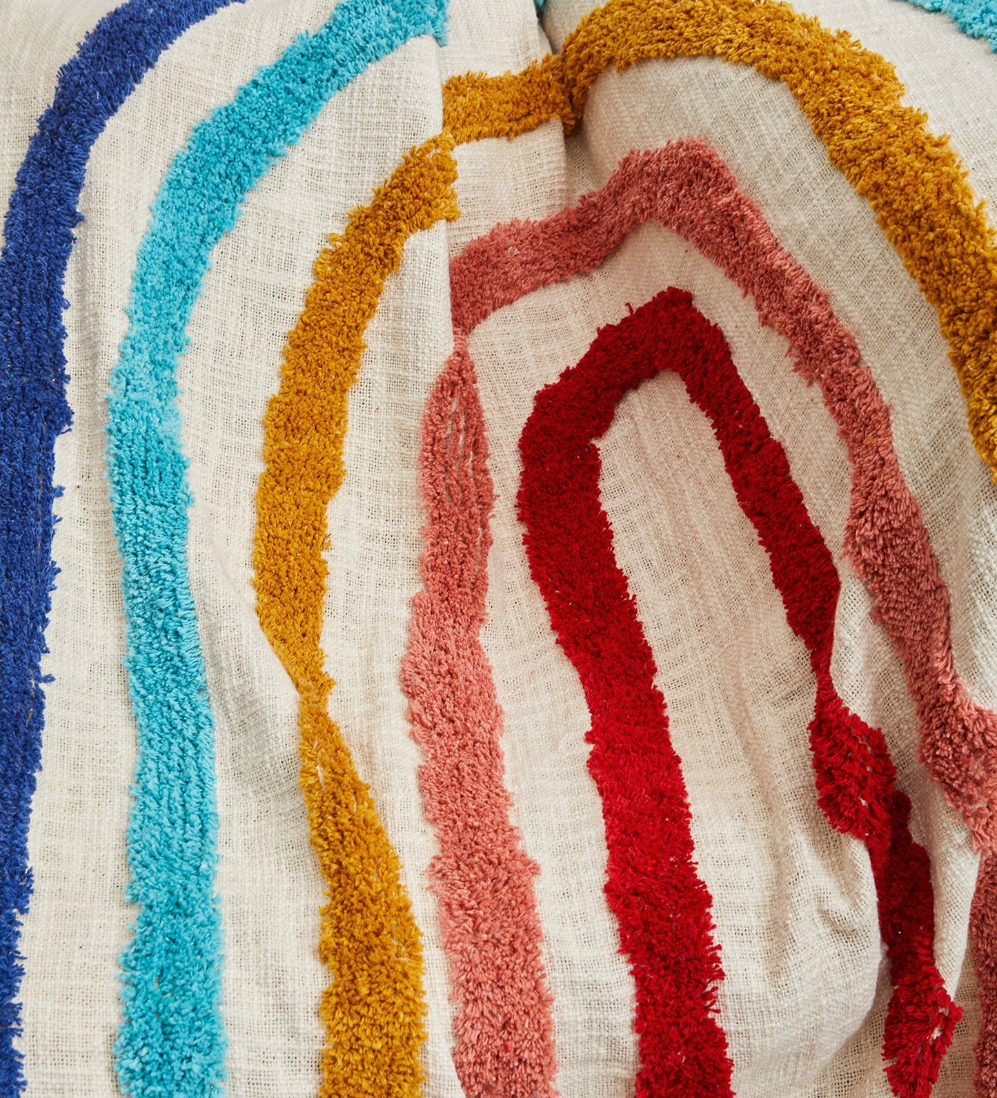 Rainbow throw blanket