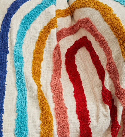 Rainbow throw blanket