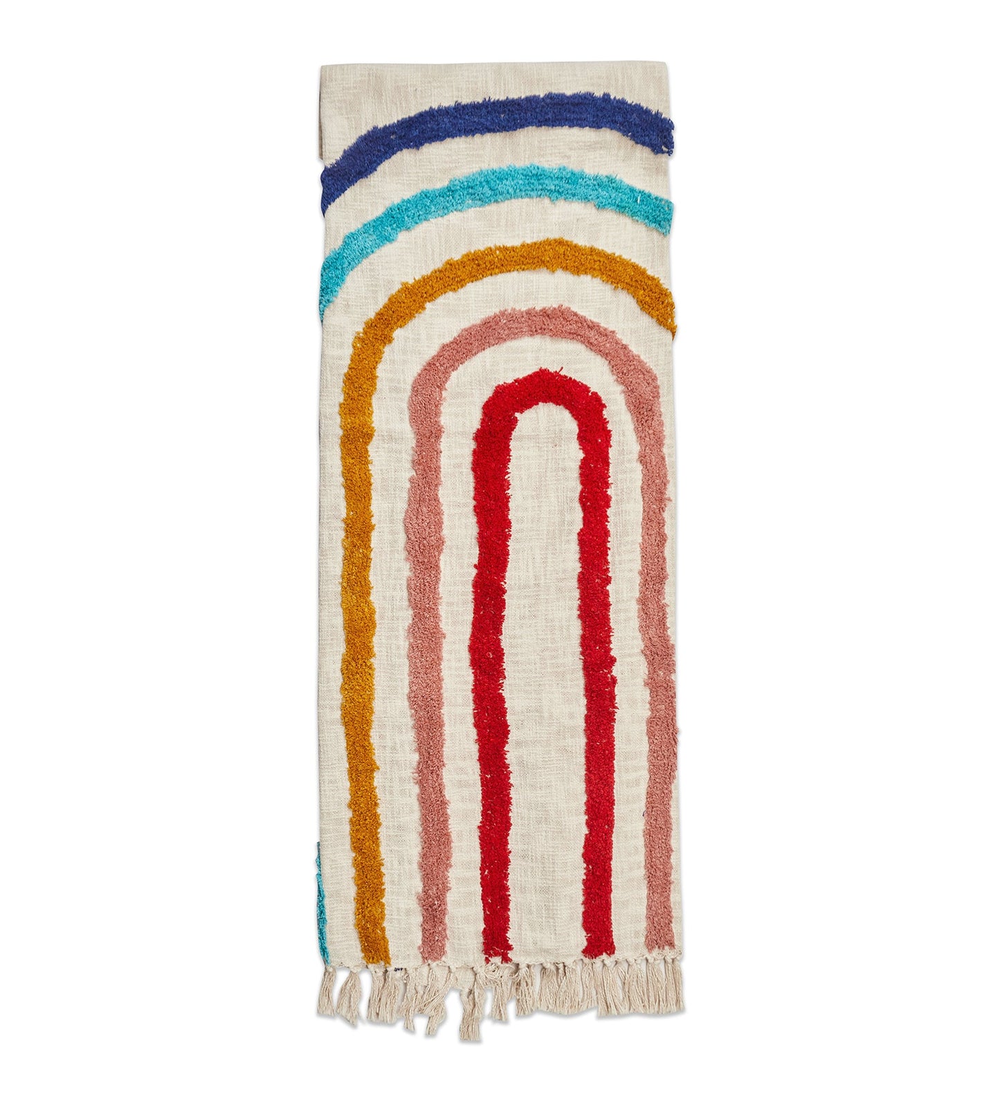 Rainbow throw blanket