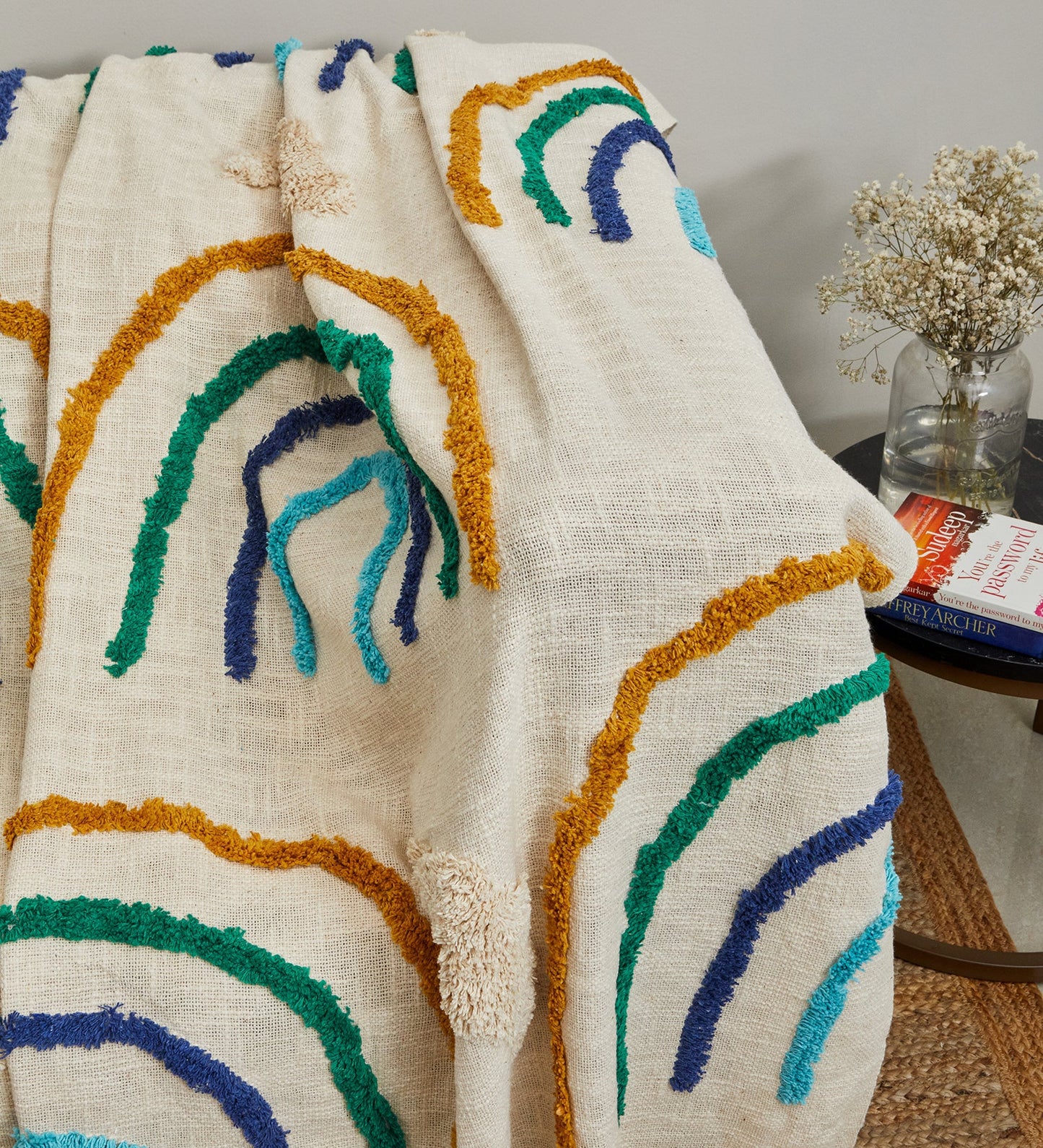 Cute rainbows sofa throw blanket