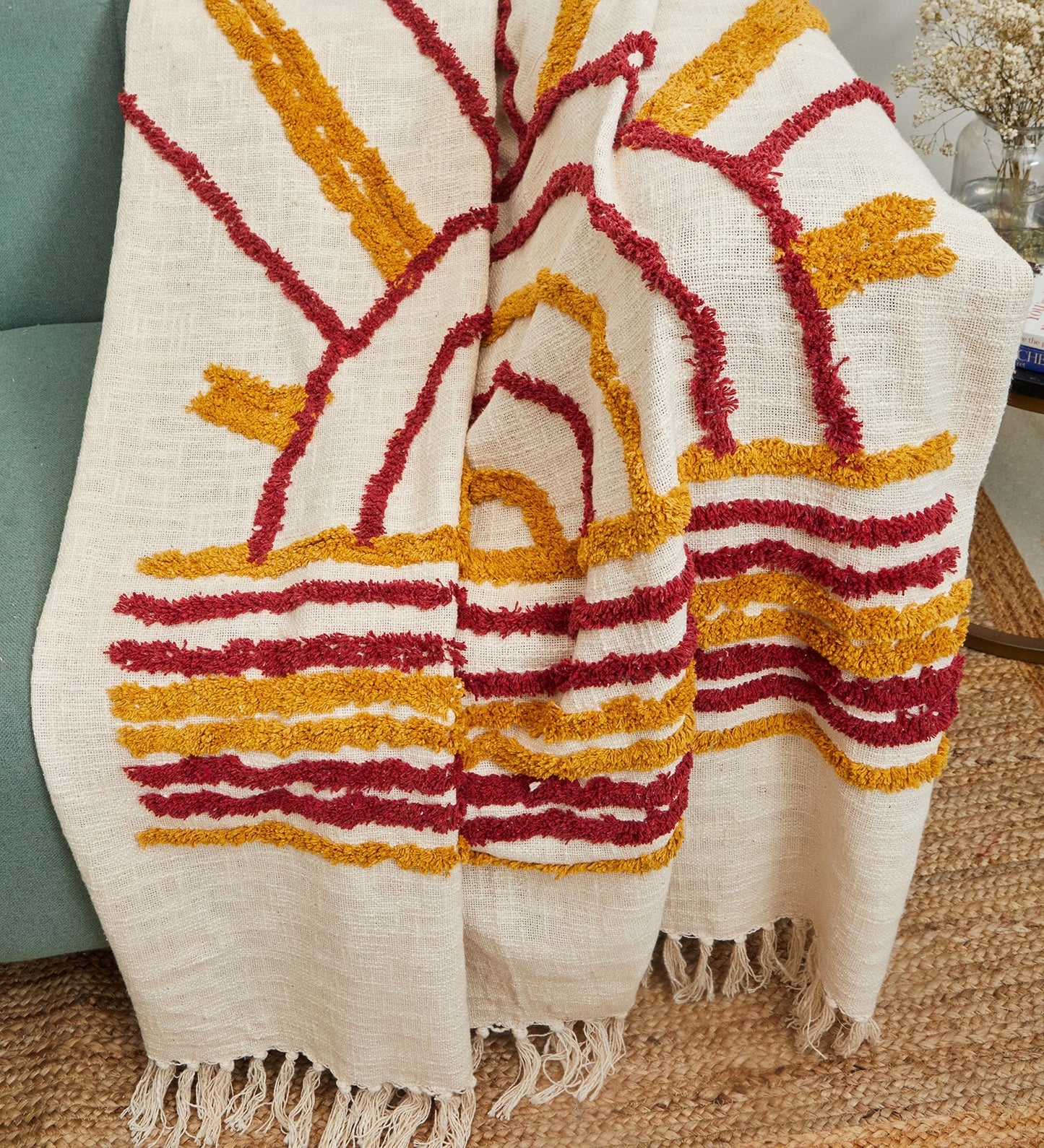 Big sunshine sofa throw blanket