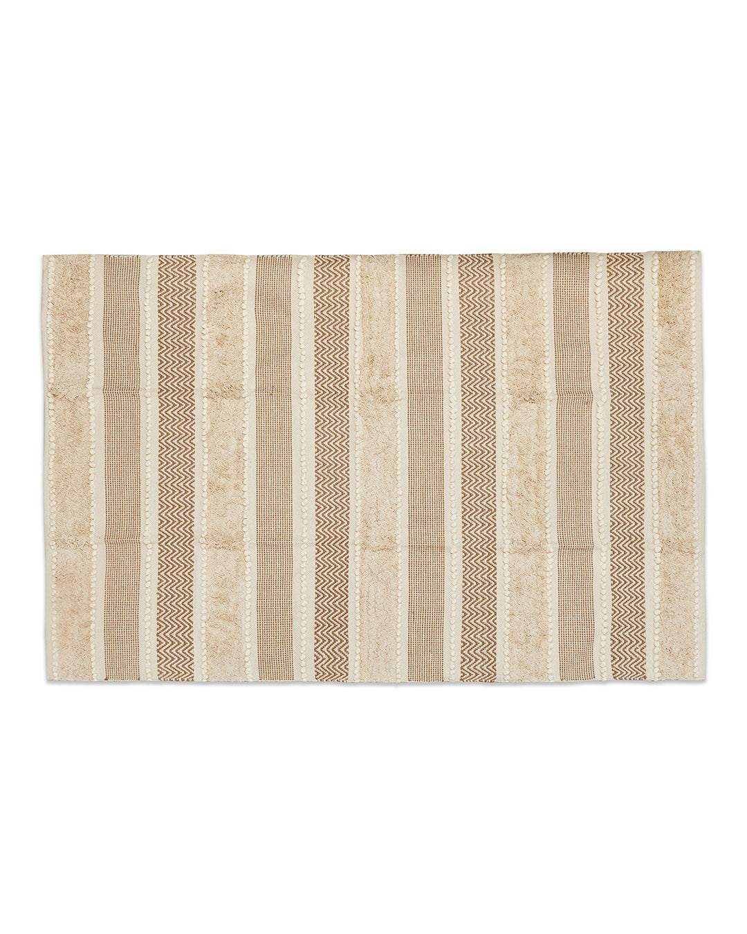 JutiePie Cotton Handloom 4ft x 6 ft carpet