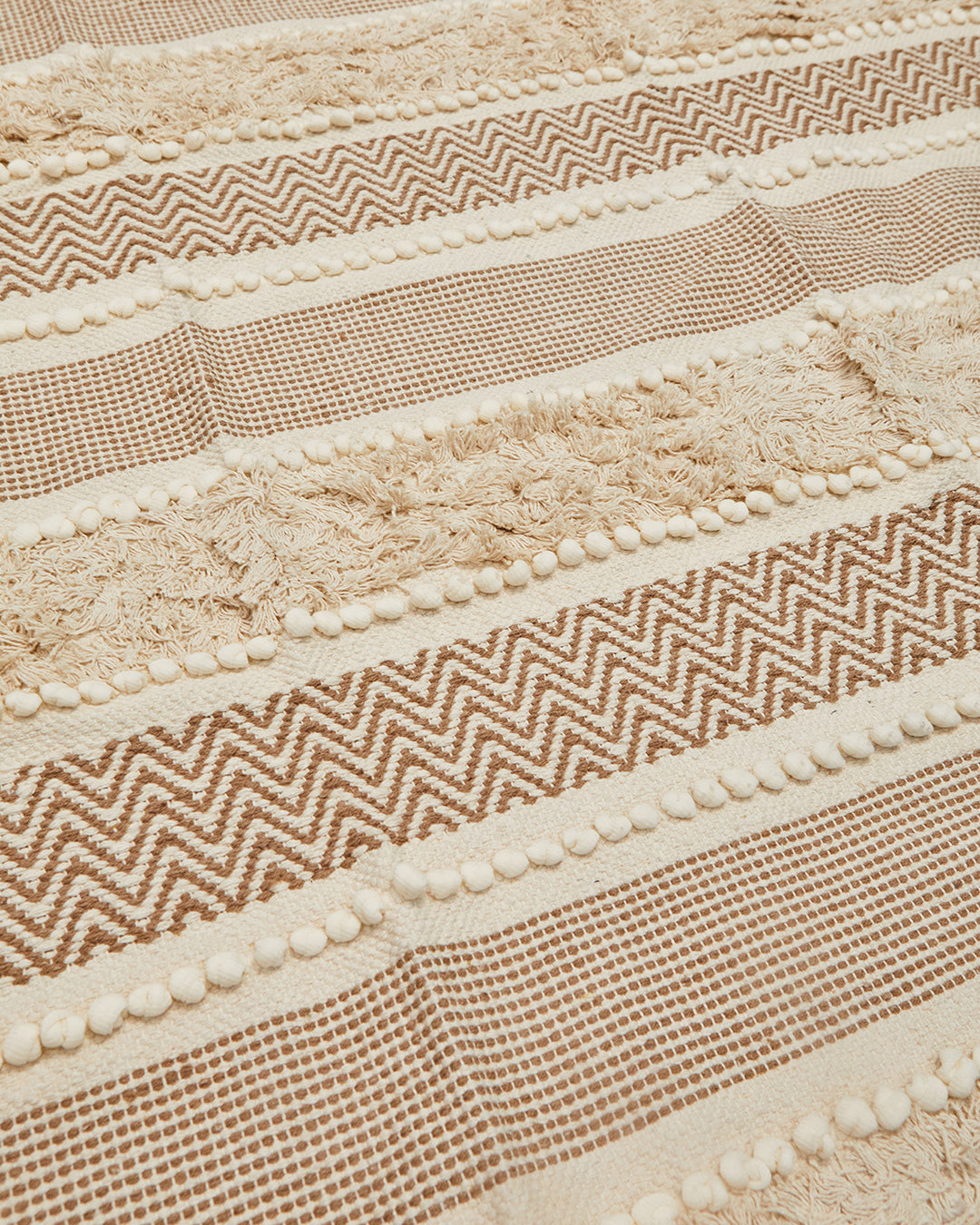JutiePie Cotton Handloom 4ft x 6 ft carpet