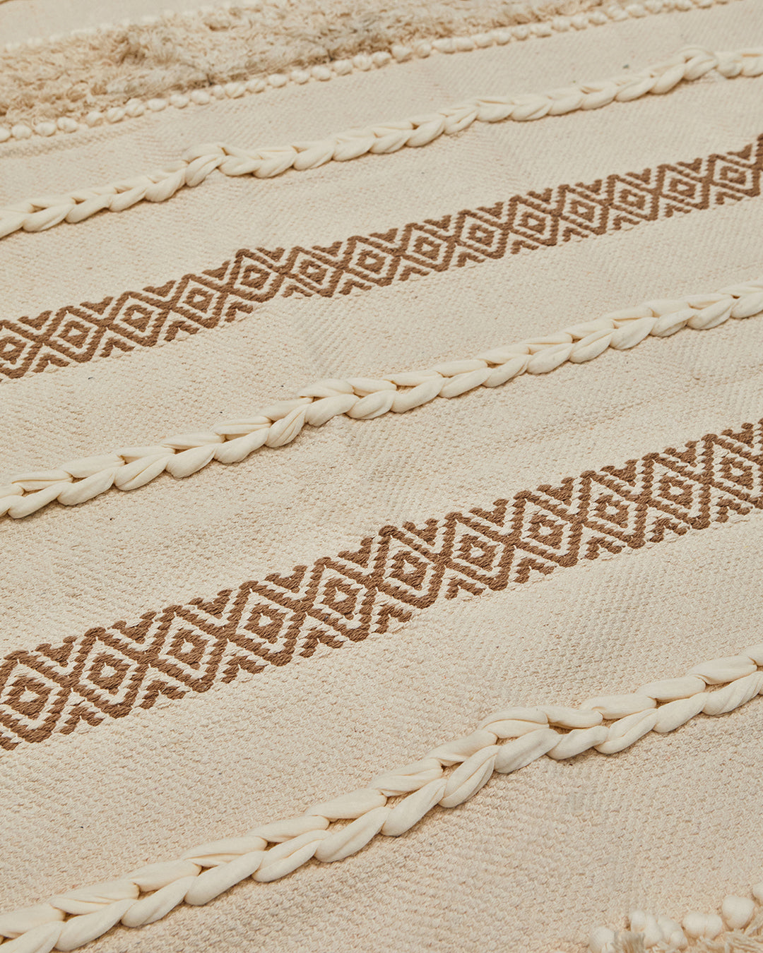 JutiePie Cotton Handloom 4ft x 6 ft carpet