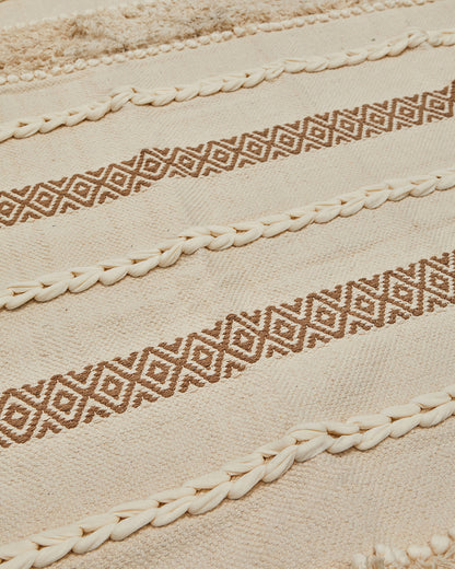 JutiePie Cotton Handloom 4ft x 6 ft carpet